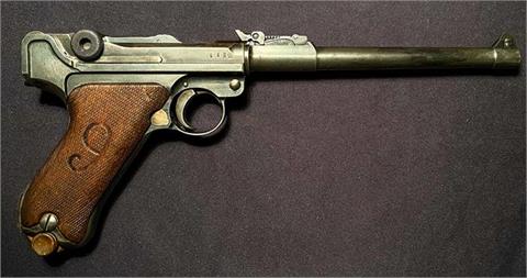 Parabellum, lange Pistole 08 (Artilleriemodell), DWM, 9 mm Luger, #7486, § B Zub