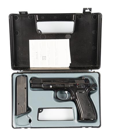 CZ 75 B, 9 mm Luger, #3418B, § B accessories