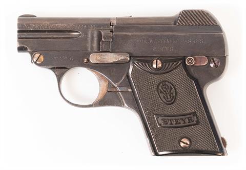 Steyr-Pieper Kipplauf Mod. 1909, 6,35 Browning, #56595A, § B