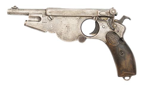 Pistole, Bergmann 1896-2, V.C. Schilling - Suhl, 6,5 mm Bergmann, #811, § B Erzeugung vor 1900