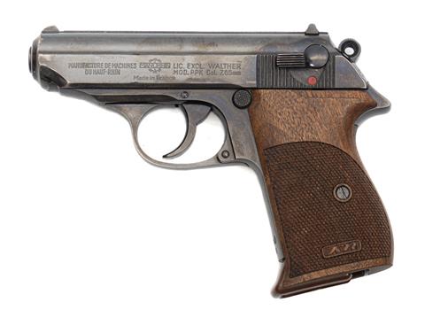 Pistole, Walther PPK, Fertigung Manurhin, 7.65 Browning, #149087, § B +ACC