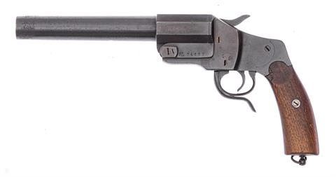 Leuchtpistole unbekannter Hersteller Modell Hebel Kal. 4 #FL24697 § frei ab 18 (V 44)