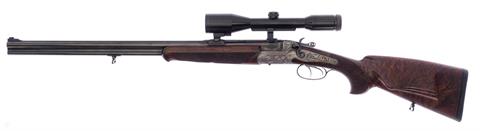 Hammer-o/u combination gun - Ferlach   cal. 22 Hornet & 20/76 serial #102 category § C