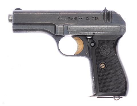 Pistol CZ Modell 27 cal.  7,65 Browning #212802 § B ***