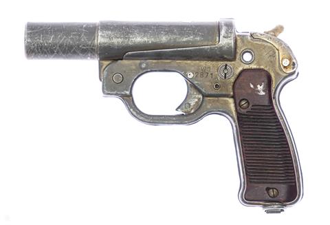 Signal pistol 42 Hugo Schneider AG cal. 4 #2871 § free from 18 (V51)