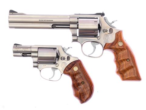 pait of revolver Swithh Wesson Target Classic cal. 357 Mag. #B1G1006 §B & Security Classic cal. 38 Spec. #B1G006 §B +ACC