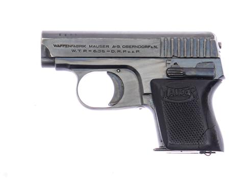 Pistole Mauser W.T.P. Kal. 6,35 Browning #6605 § B (V12)
