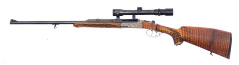 break action rifle R. Volkmann Mod. Prinz left handed stock cal. 22-250 Rem. #081 §C