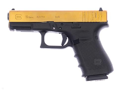 Pistole Glock 19 Gen4 Kal. 9 mm Luger #BBHA502 § B (W 2229-20)