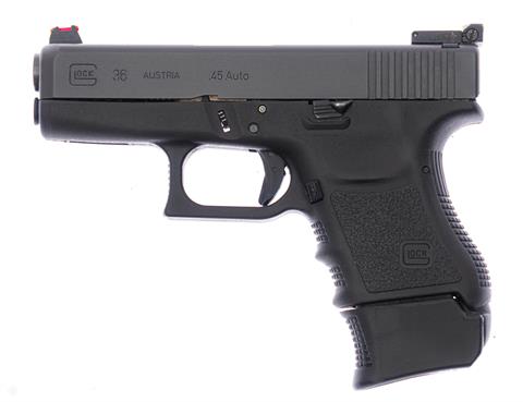 Pistol Glock 36  Cal. 45 Auto #UMP253 & #G104804 §B +ACC
