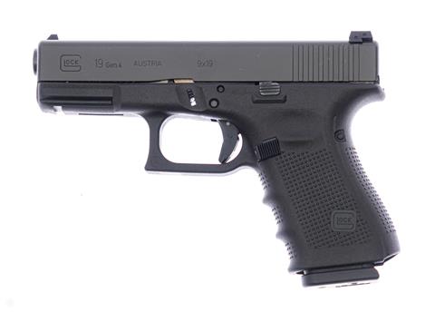Pistol Glock 19 Gen4  Cal. 9 mm Luger #BBZW223 § B (W 3625-22)
