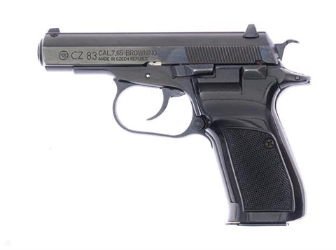 Pistole CZ 83  Kal. 7,65 Browning #055008 § B