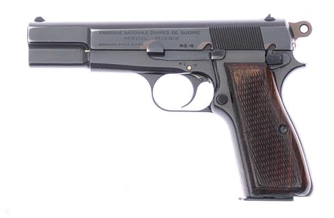 Pistole FN Browning High-Power Mod. 35 Bundesgendarmerie Kal. 9 mm Luger#4866 § B (W576-23)
